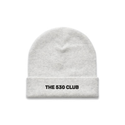 the530club Beanie (White) Thumbnail